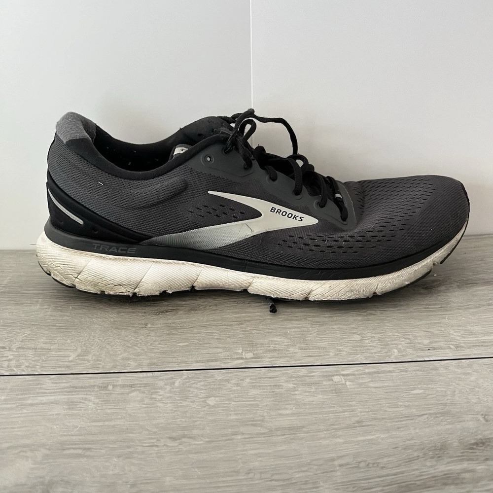 Brooks Trace 1 Mens Size 14 D Gray Running Walking Shoes Sneakers 1103641D023